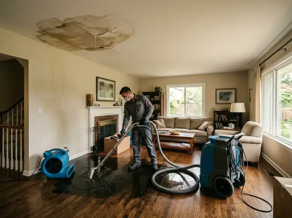 attic-pipe-burst-ceiling-drip-008 — frequently asked questions, Water Damage Restoration & Carpet Care in Ottawa, OH